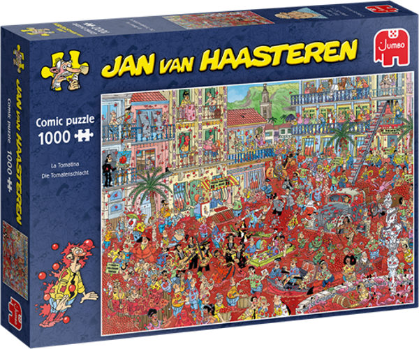 Jan van Haasteren La Tomatina - 1000