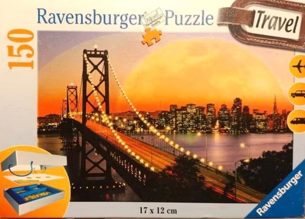 Ravensburger Travel puzzel San Francisco, Oakland Bay Bridge - 150