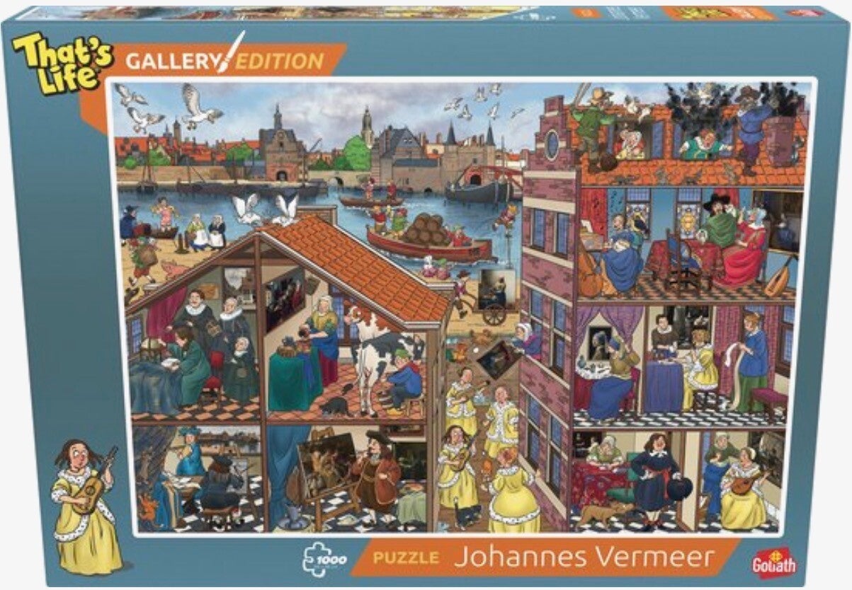 Goliath That's Life Gallery Edition: Johannes Vermeer - 1000