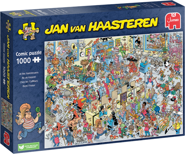 Jan van Haasteren Bij de kapper - 1000