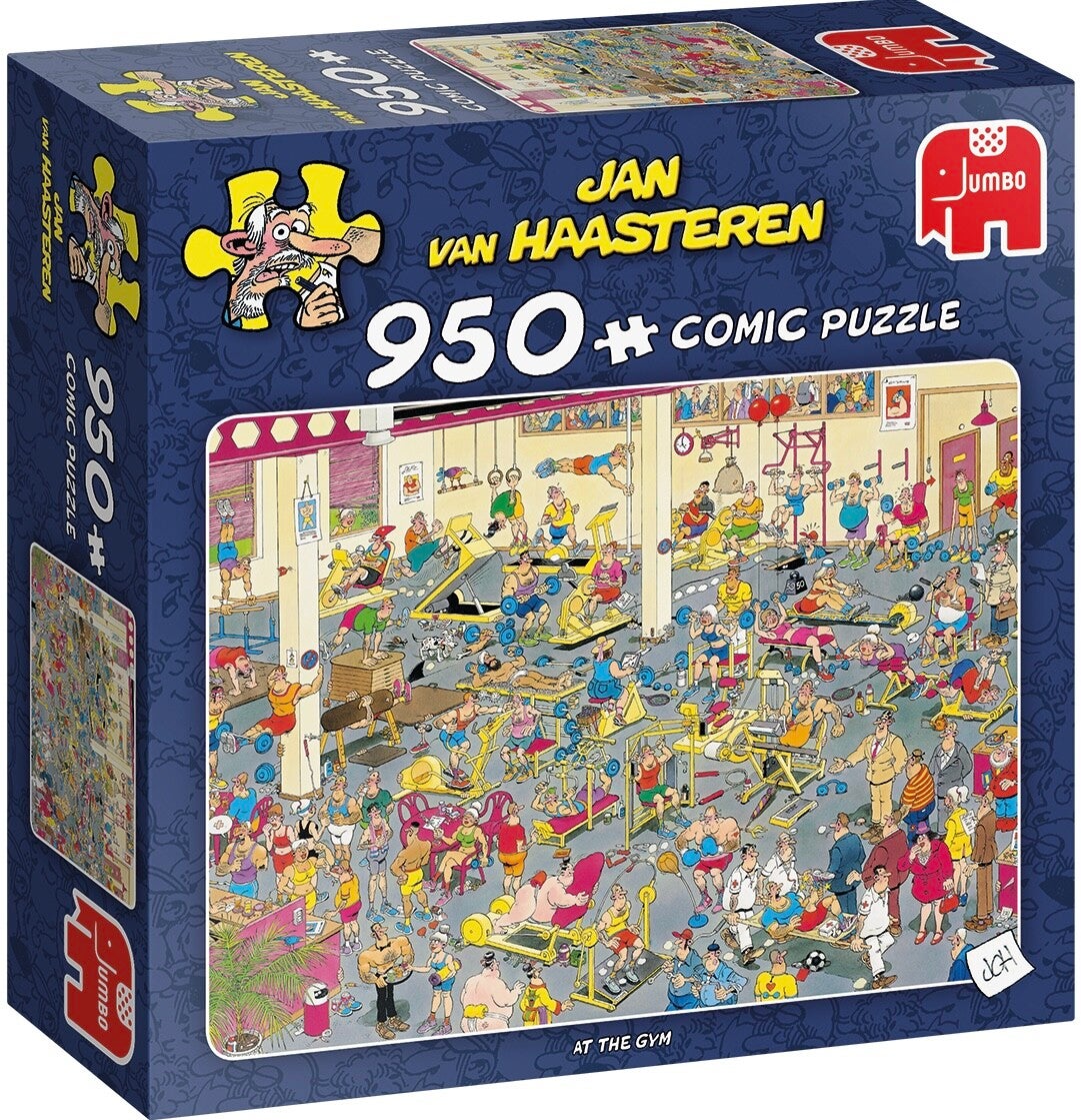 Jan van Haasteren At the gym - 950