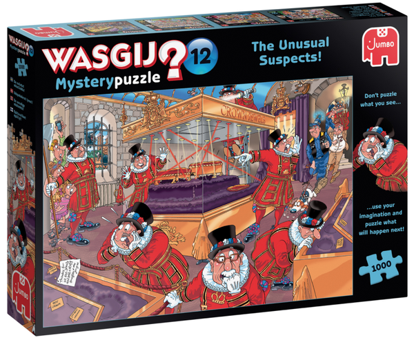 Wasgij Mystery No. 12 The Unusual Suspects! - 1000