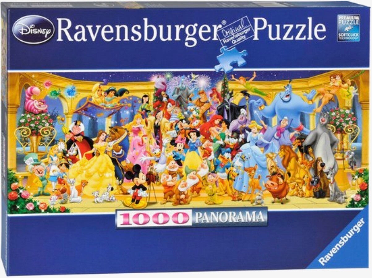 Ravensburger Disney groepsfoto panorama - 1000