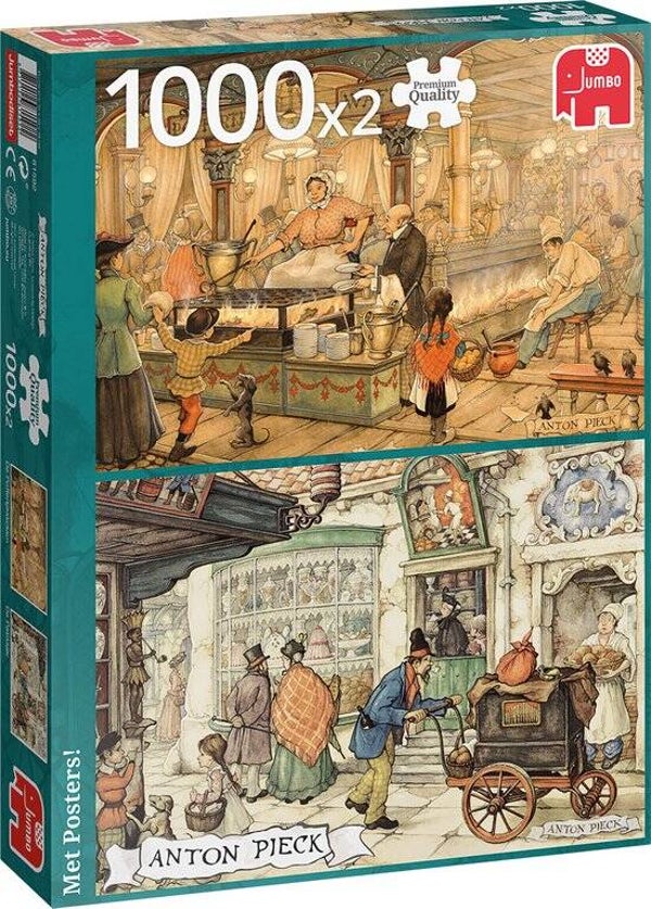Jumbo Anton Pieck De Patissier & Poffertjeskraam - 2 x 1000