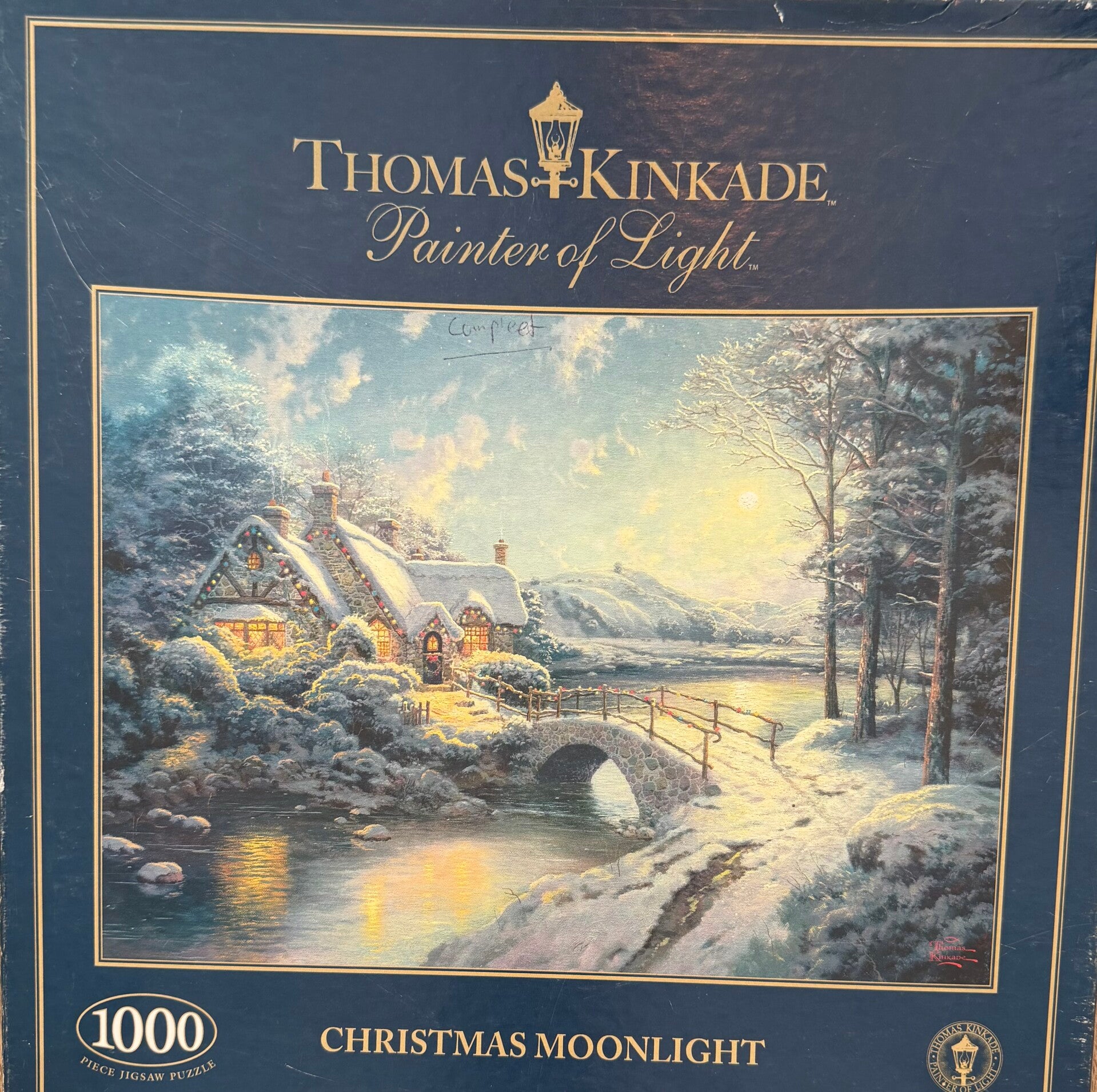 Gibsons Thomas Kinkade Painter of Light - 1000