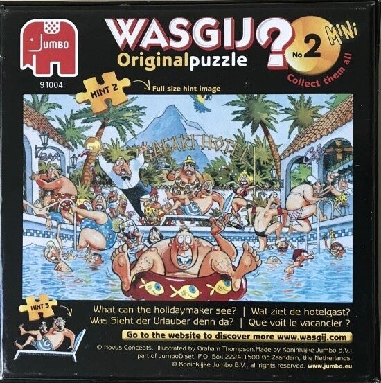 Wasgij Mini No. 2 Tropisch zwemparadijs - 54