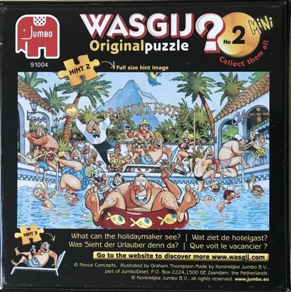 Wasgij Mini No. 2 Tropisch zwemparadijs - 54