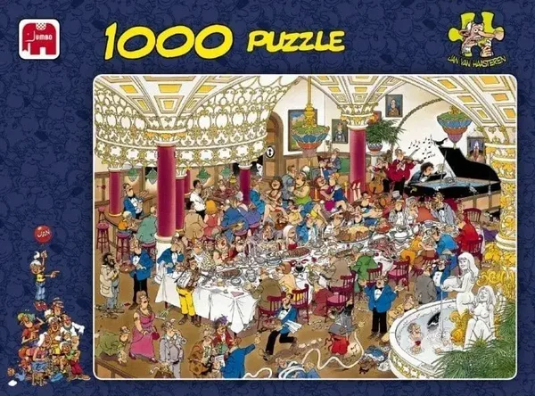 Jan van Haasteren De bruiloft - 1000