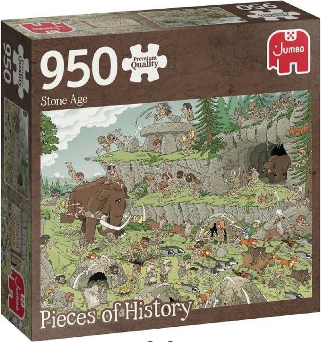Jumbo Pieces of History Stone Age - 950