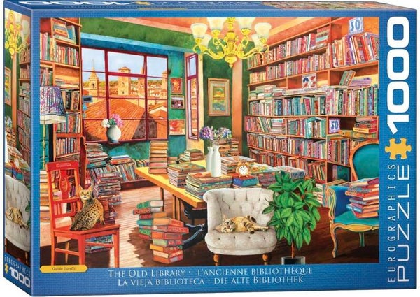 Eurographics puzzle The old library - 1000