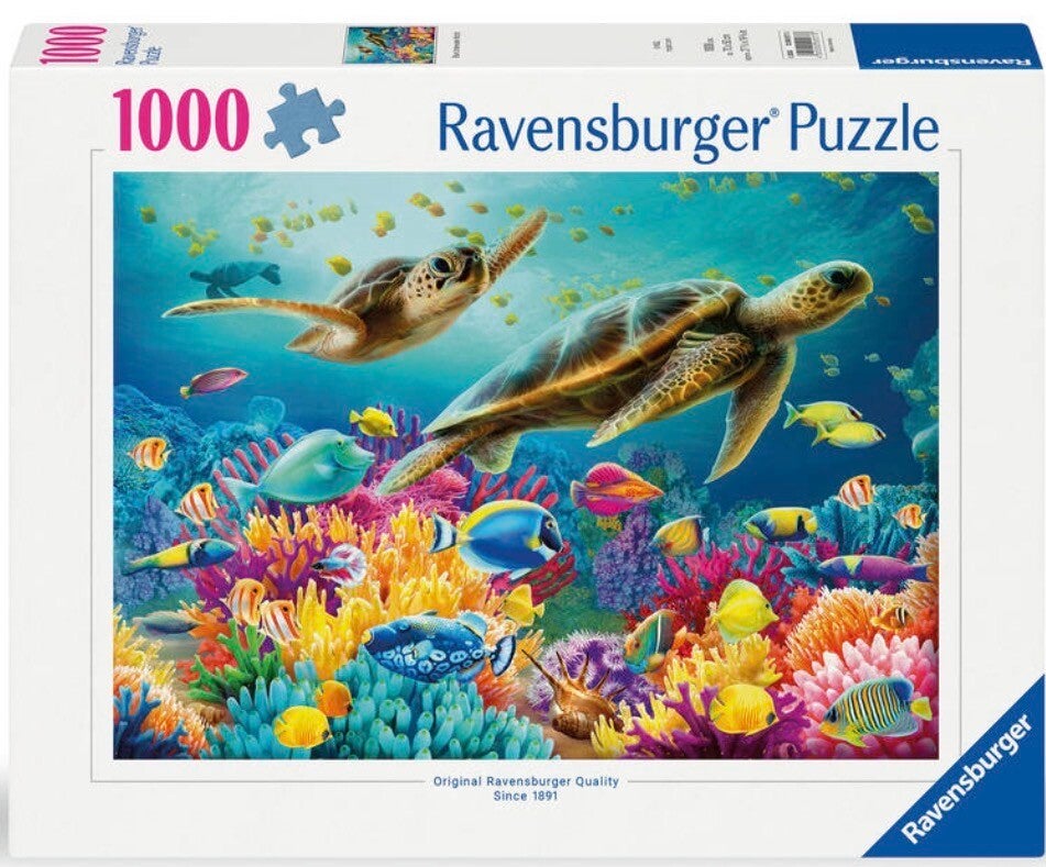 Ravensburger Blue Underwater World - 1000