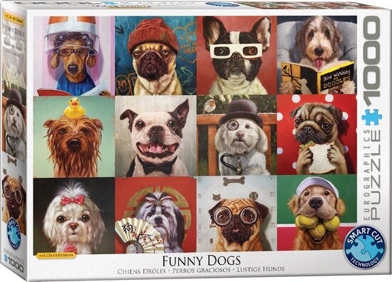 Eurographics Funny dogs - 1000