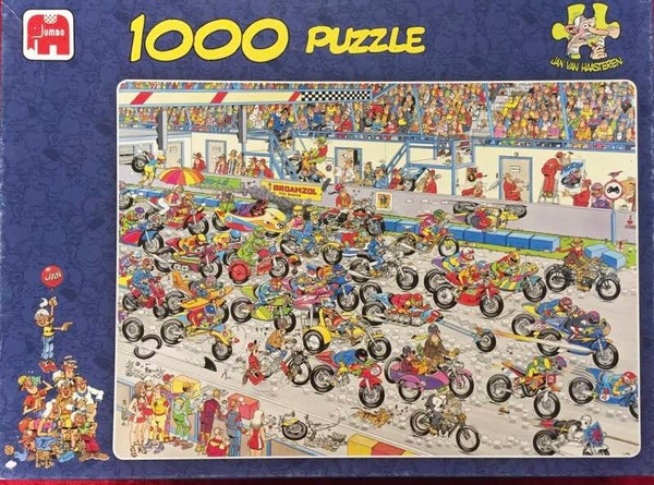 Jan van Haasteren Motorrace - 1000