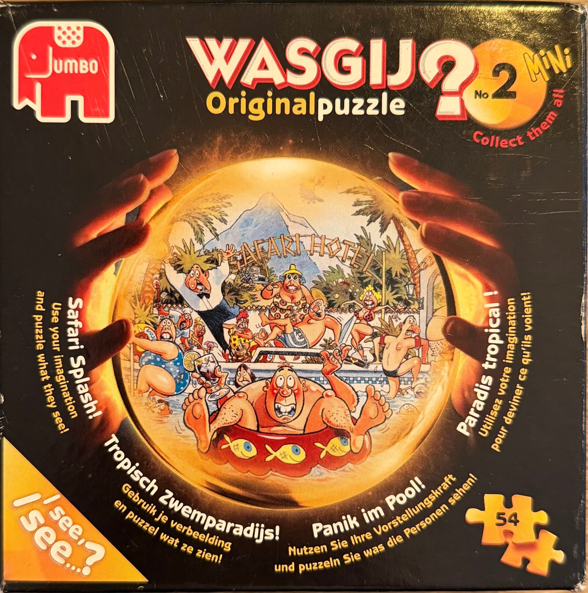Wasgij Mini No. 2 Tropisch zwemparadijs - 54