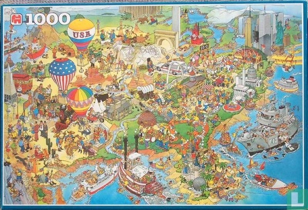 Jan van Haasteren USA - 1000