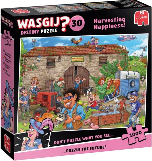 Wasgij Destiny No. 30 Harvesting Happiness! - 1000