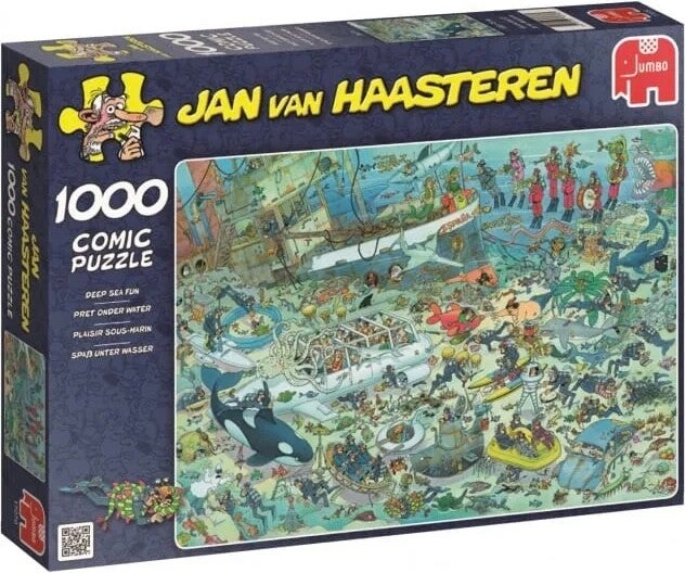 Jan van Haasteren Pret onder water - 1000