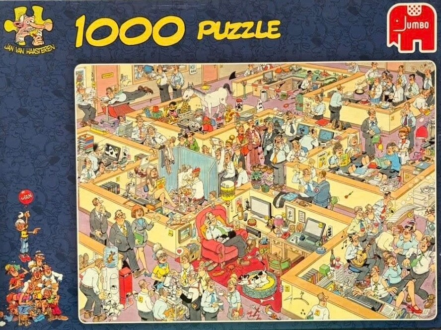 Jan van Haasteren Het Kantoor - 1000