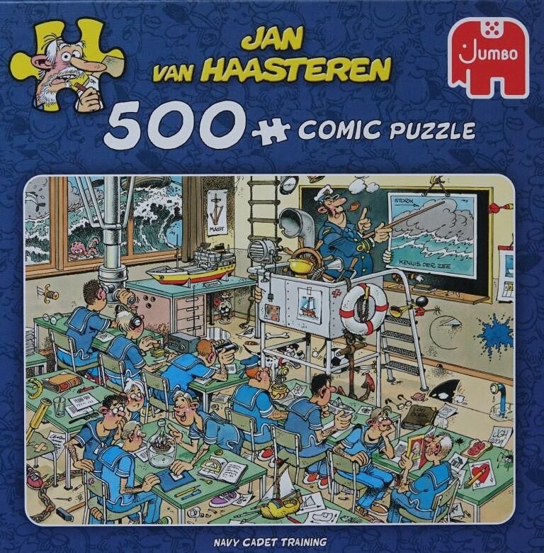 Jan van Haasteren My cadet training - 500