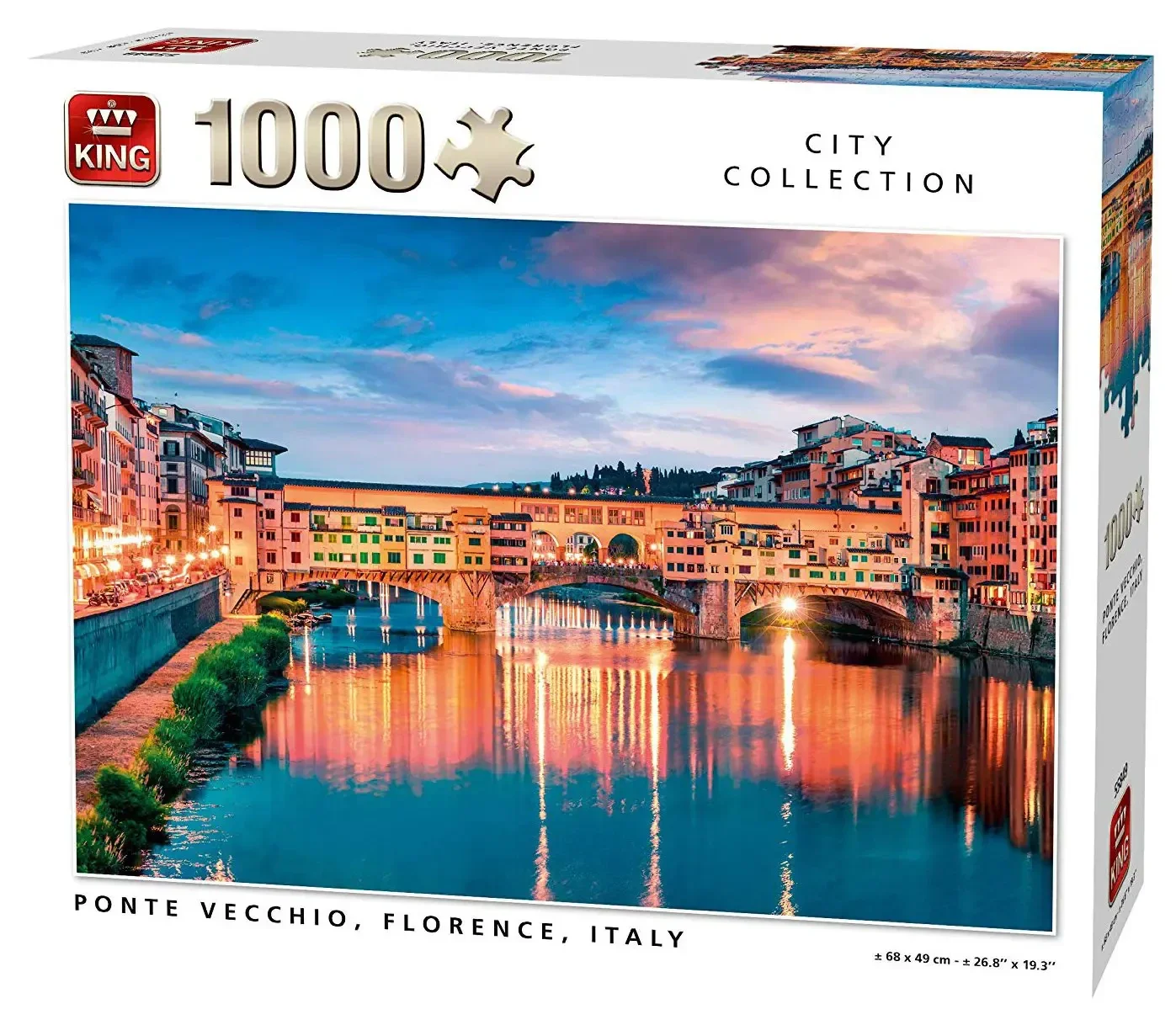 King Ponte Vecchio, Florence, Italy - 1000