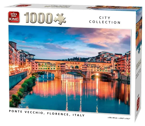 King Ponte Vecchio, Florence, Italy - 1000