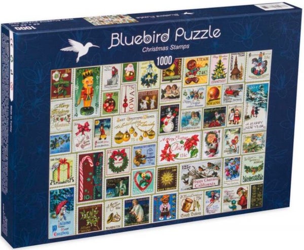 Bluebird Christmas stamps - 1000