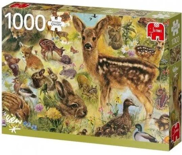 Jumbo Jonge dieren in het wild - 1000