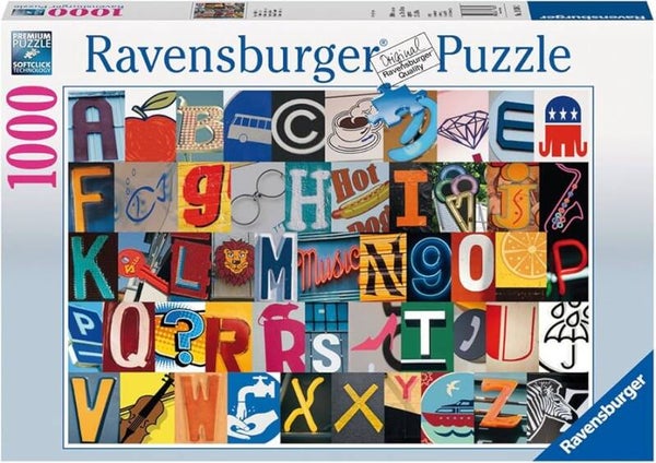 Ravensburger Kleurrijk alfabet - 1000