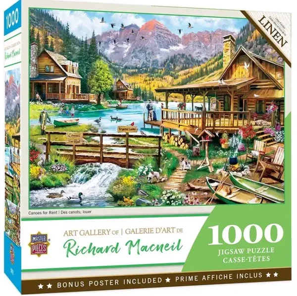 MasterPieces Canoes for Rent - 1000