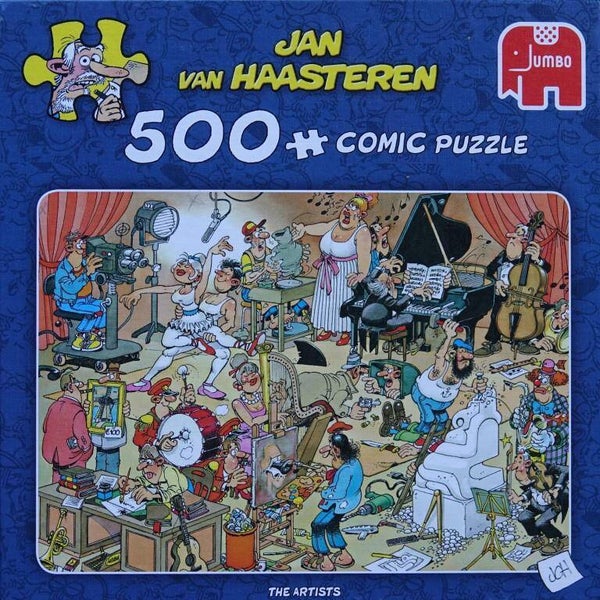 Jan van Haasteren The artists - 500