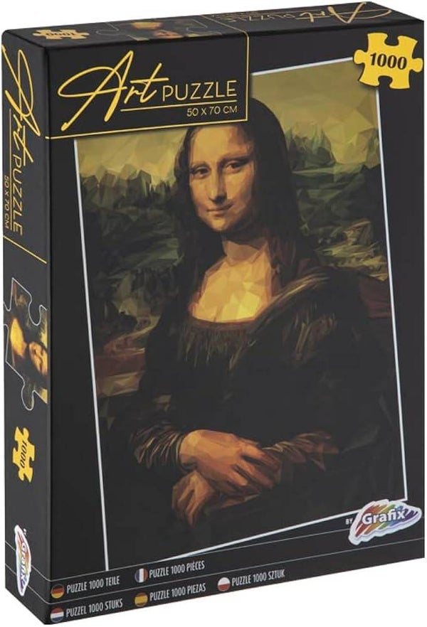 Grafix Art puzzle Mona Lisa - 1000 (NIEUW)