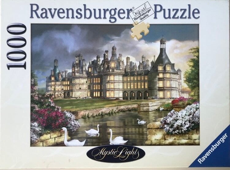 Ravensburger - Mystic Lights: Enchanting Chateau de Chambord - 1000