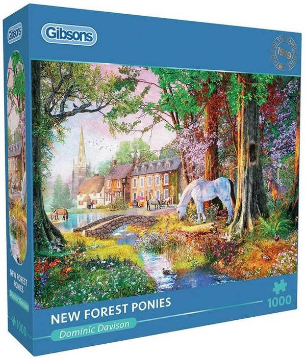 Gibsons New forest ponies - 1000
