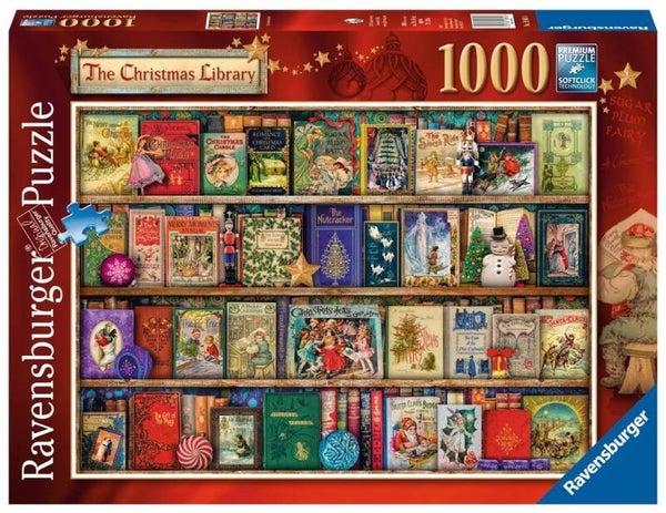 Ravensburger The christmas library - 1000