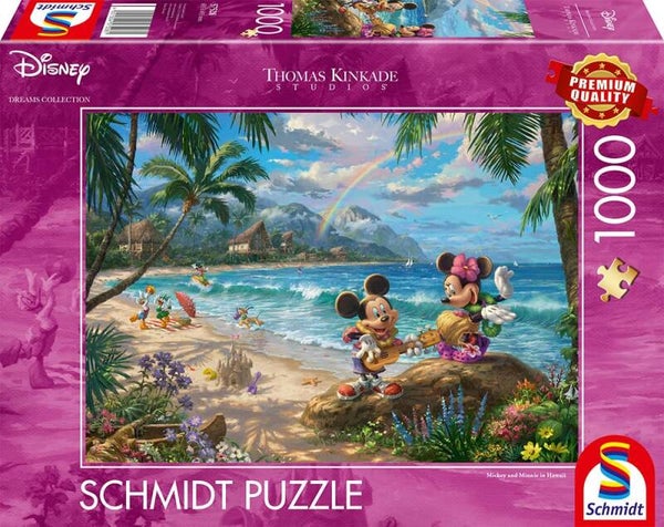 Schmidt Mickey and Minnie in Hawaii - 1000
