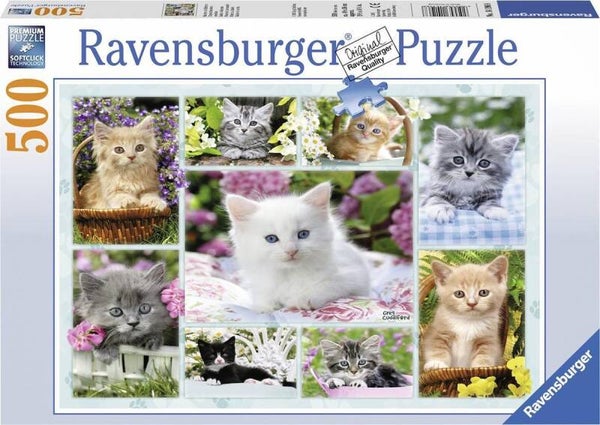 Ravensburger Poesjes in hun mandje - 500