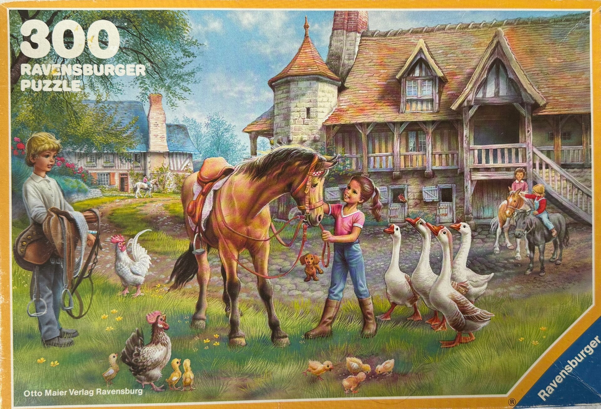 Ravensburger Martine gaat paardrijden - 300