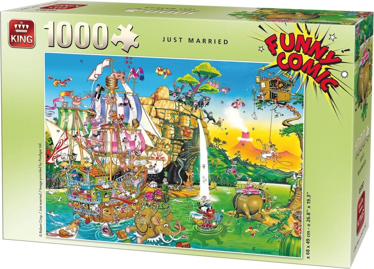 King Comic Just Married - 1000