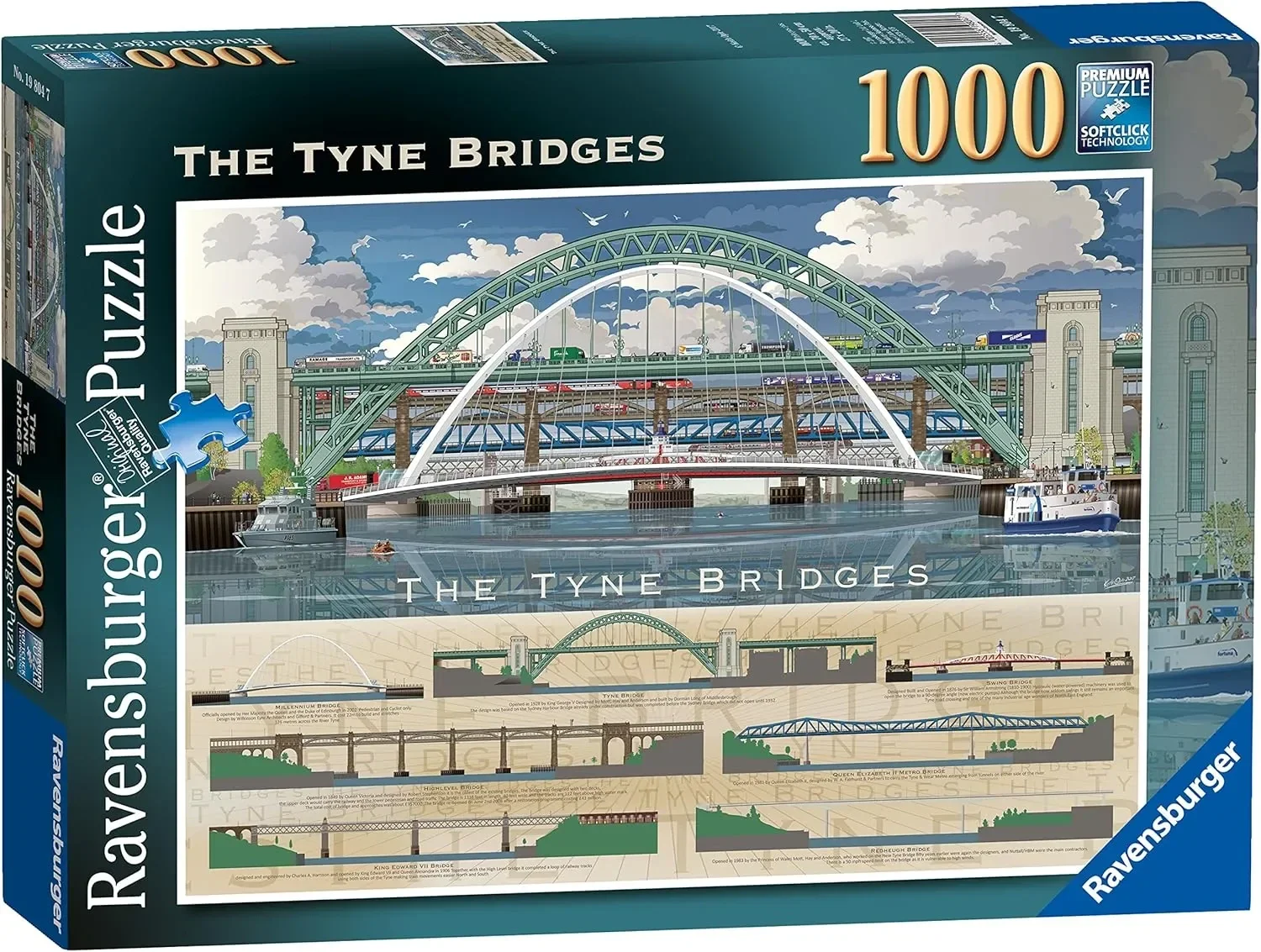 Ravensburger The Tyne Bridges - 1000