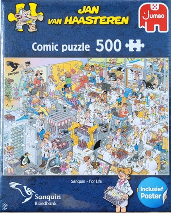 Jan van Haasteren Bloedbank - 500