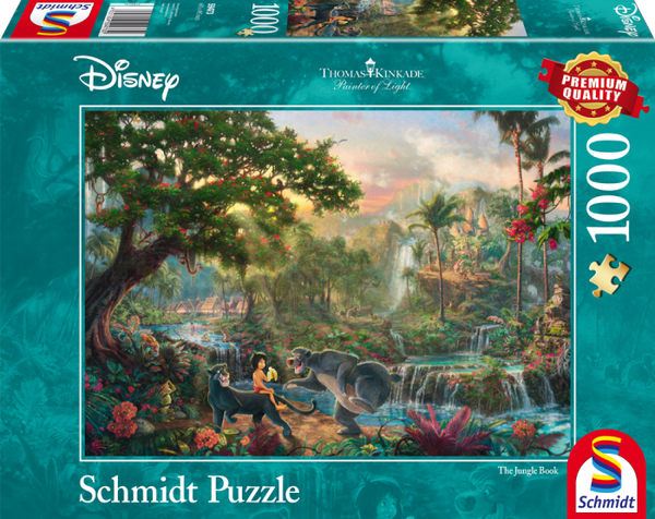 Schmidt Thomas Kinkade Jungle Book - 1000