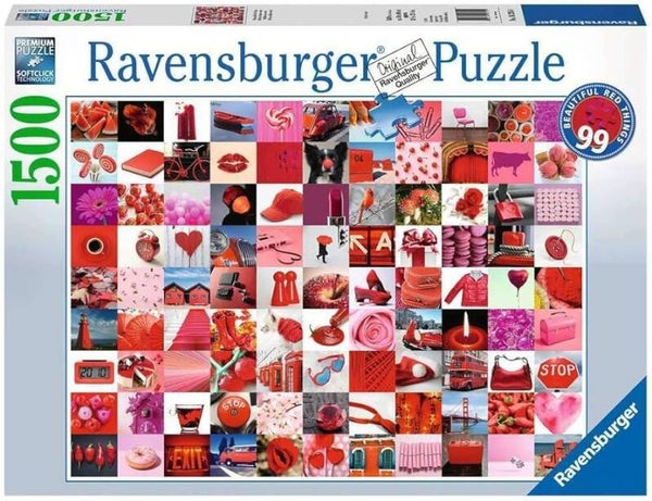 Ravensburger 99 beautiful red things - 1000