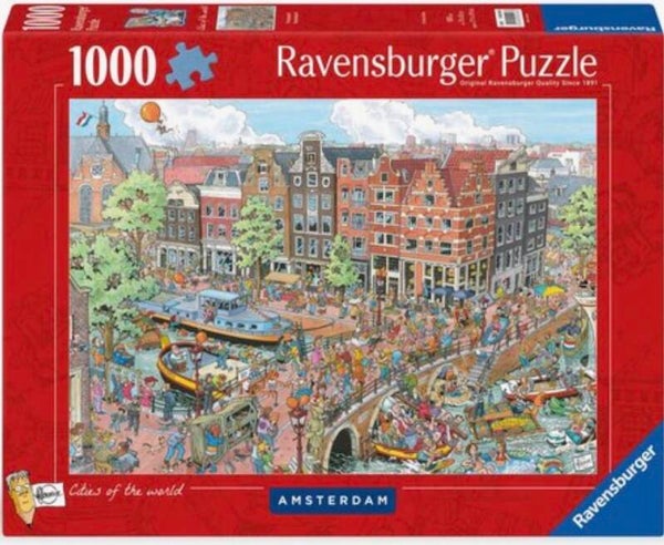 Ravensburger Cities of the World Amsterdam - 1000