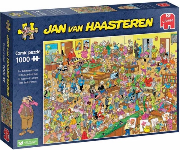 Jan van Haasteren Het bejaardentehuis - 1000
