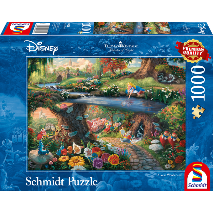 Schmidt Thomas Kinkade Alice in Wonderland - 1000 (NIEUW)
