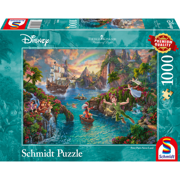 Schmidt Thomas Kinkade Peter Pan’s Never Land - 1000 (NIEUW)