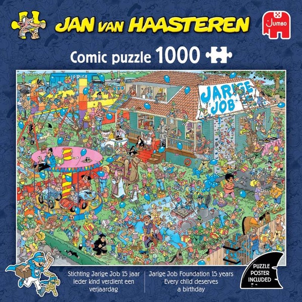 Jan van Haasteren Stichting Jarige Job 15 Jaar - 1000