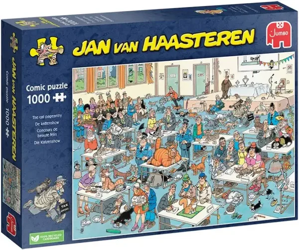 Jan van Haasteren De kattenshow - 1000