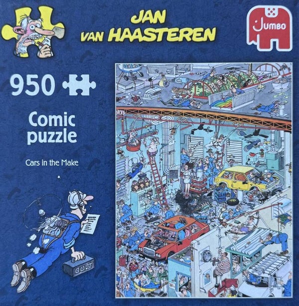 Jan van Haasteren Cars in the make - 950