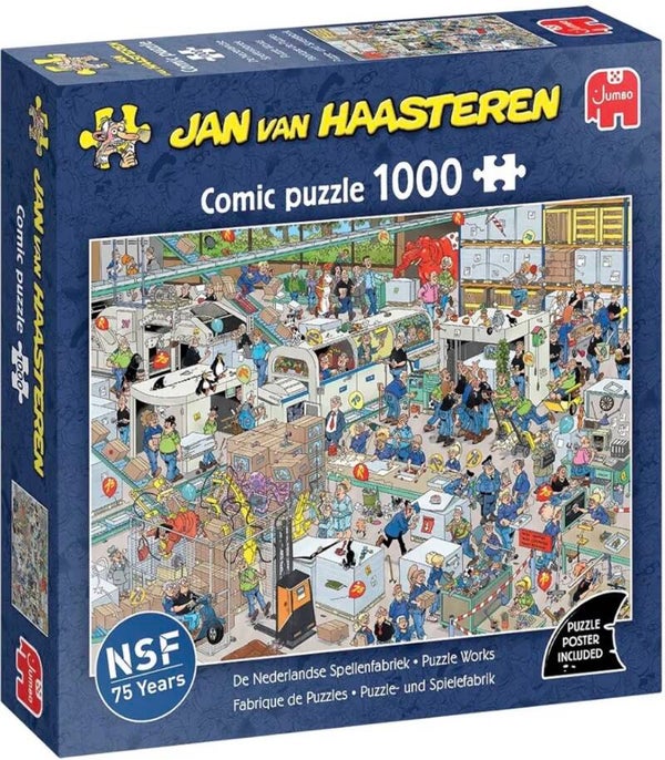 Jan van Haasteren De Nederlandse Spellenfabriek - 1000
